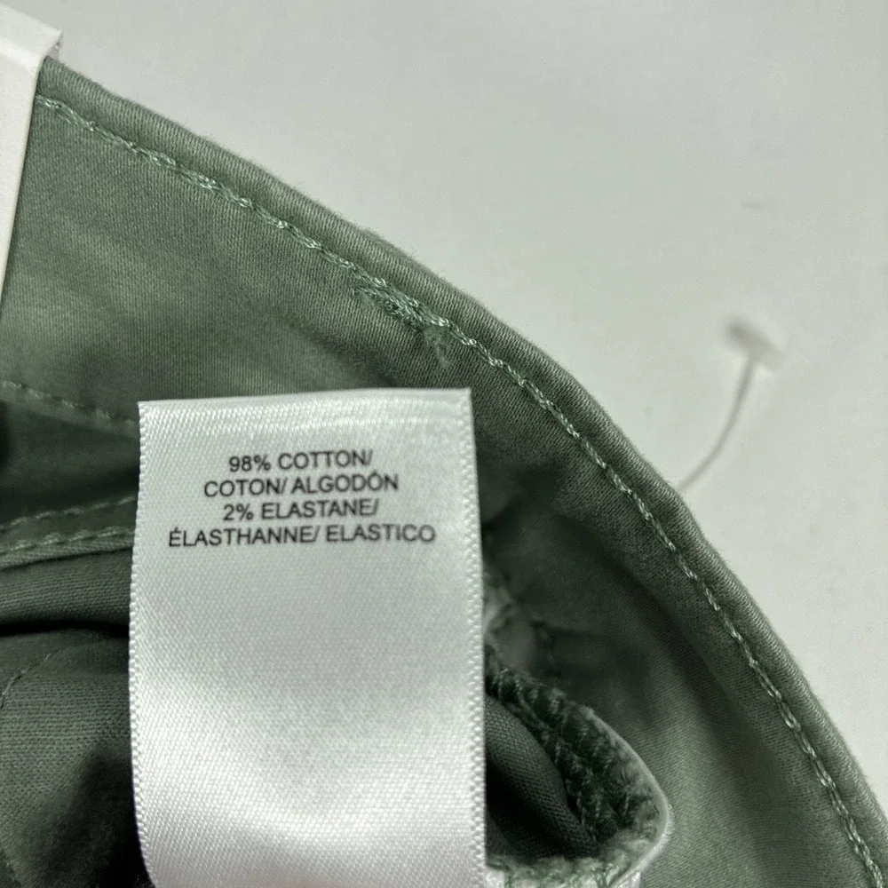 NWT Lucky Brand Men's 121 Slim Straight Long Pants Desert Sage Size 38x30 Green